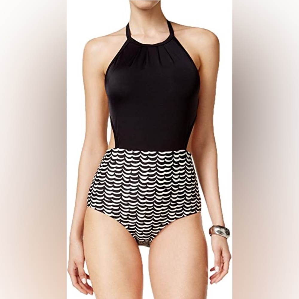 COCO RAVE Women's Standard One Piece Swimsuit (S)